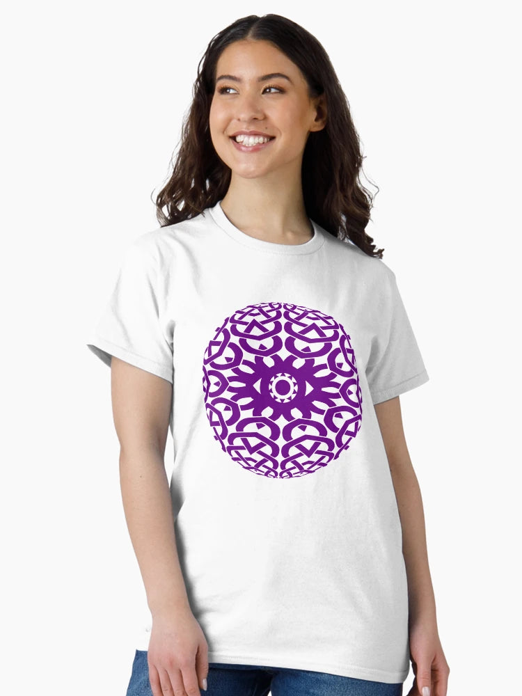 3D Celtic Sphere Design with Eye at the Center