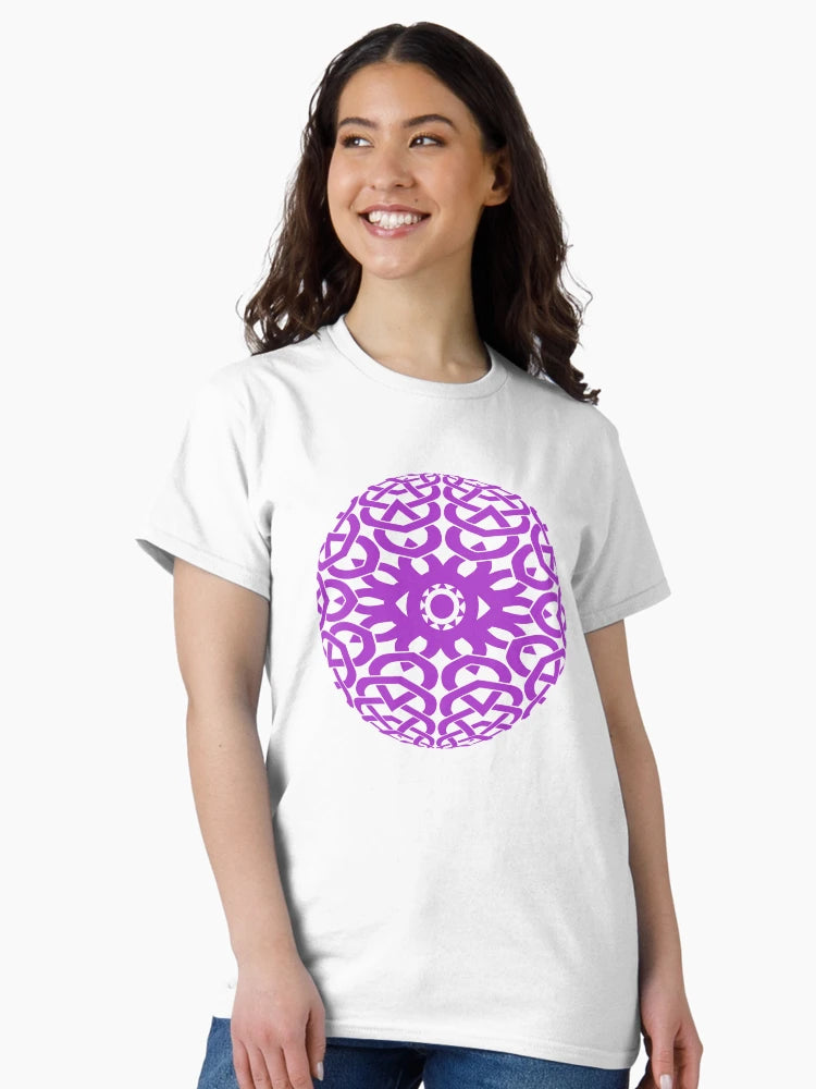 3D Celtic Sphere Design with Eye at the Center