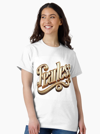 FEARLESS – 3D Gold Letters | Gold 3D Letters