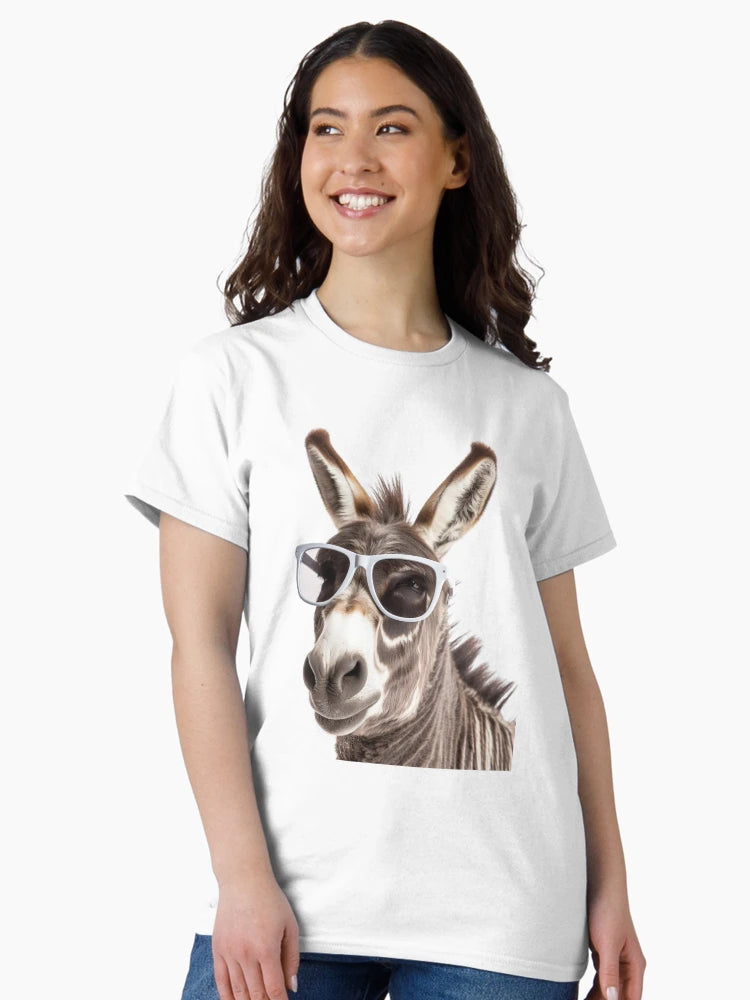 Donkey Wearing Sunglasses
