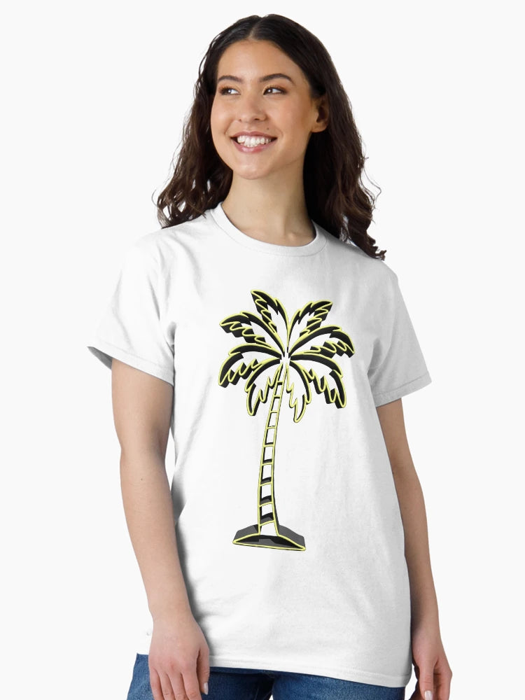3D Palm Tree Cutout