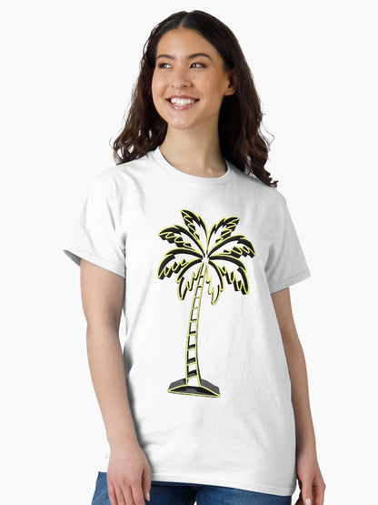 3D Palm Tree Cutout