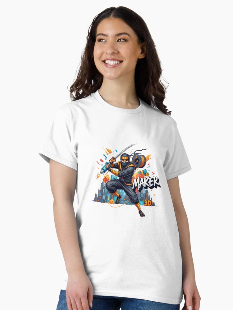 3D Maker Ninja – Urban Warrior with Hotend Blade & Filament Spool