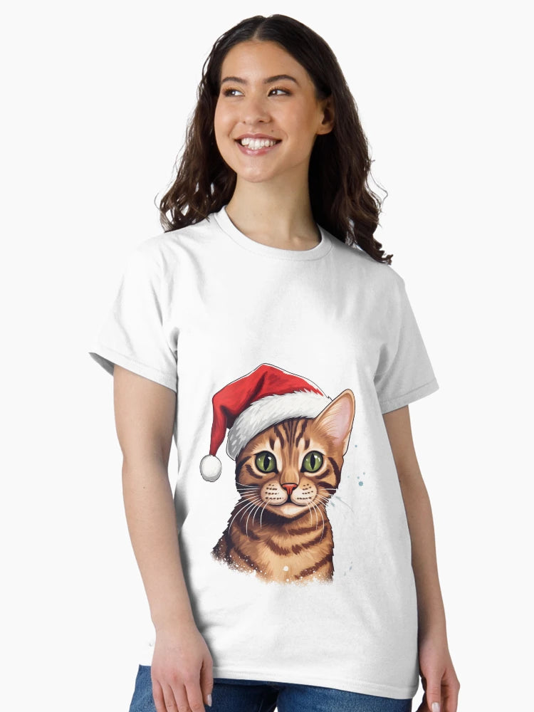 A Festive Bengal Cat