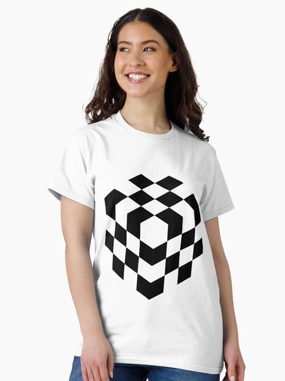 3D Checkered Cube