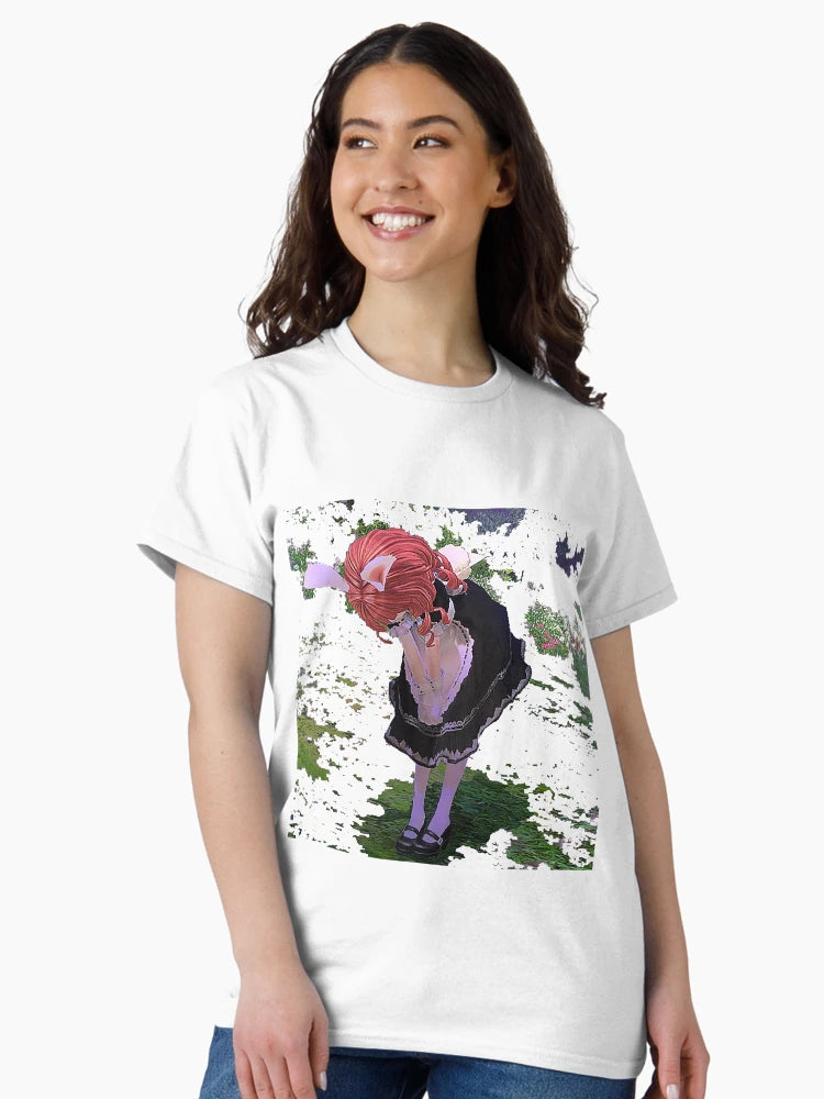 3D anime glitch MAID