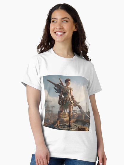 3D Character Game Battle warrior woman