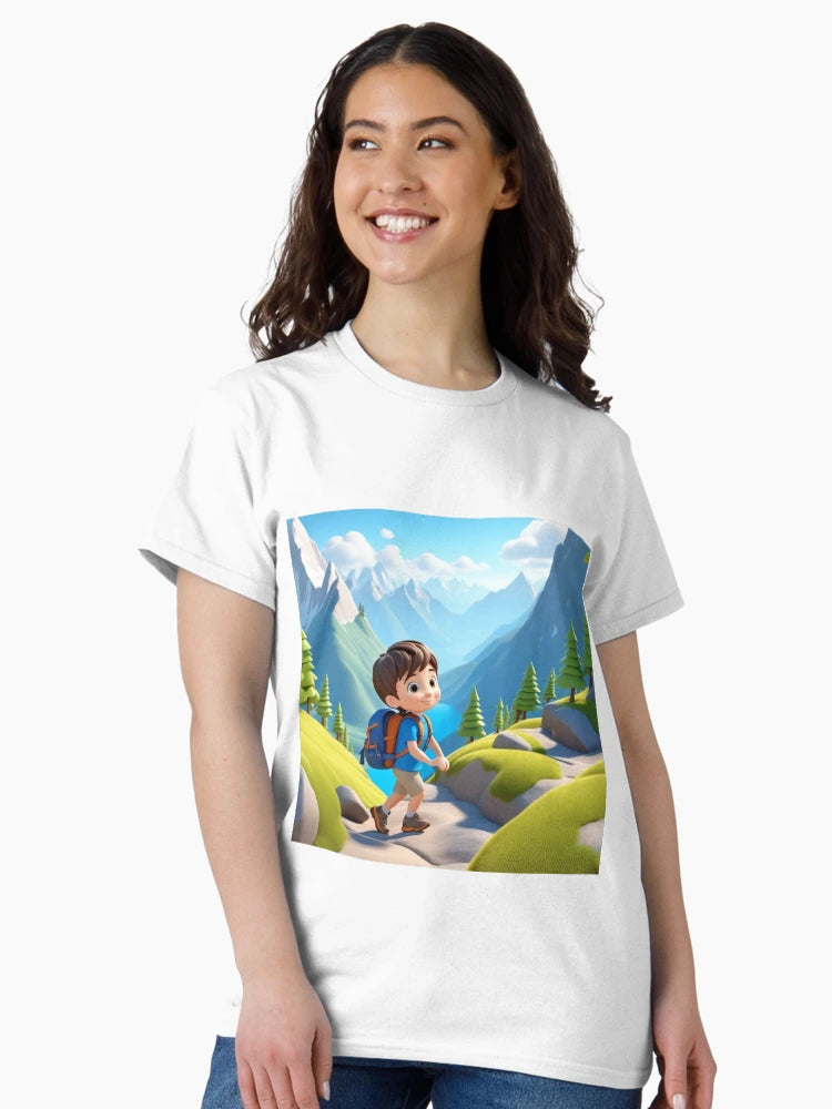 Dylan Climbing a Mountain