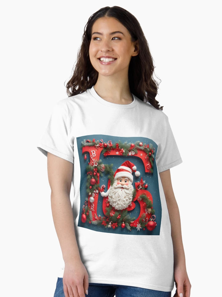 Festive Alphabet Snowfall Redbubble