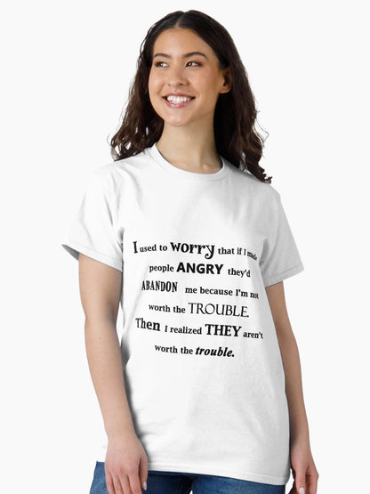 I used to worry --Learn to say No