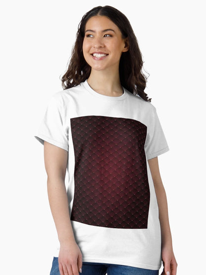 3D Red Squares pattern