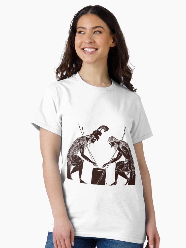 Achilles and Ajax playing a game of dice