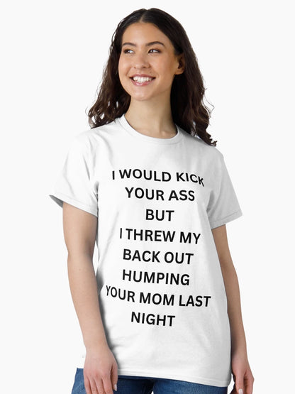 I Threw My Back Out