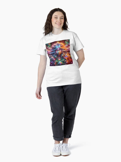 A.I. Psychedelic Fractal Anime Girl 8K 0027 FunFractals ChromaDepth 3D