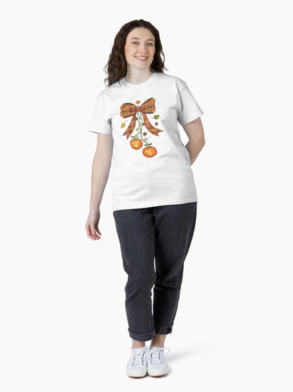 Festive Croquette Bow with Dangling Jack-O-Lanterns #2