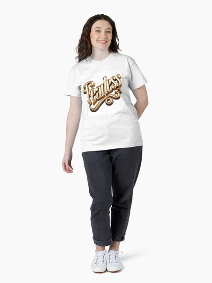 FEARLESS – 3D Gold Letters | Gold 3D Letters