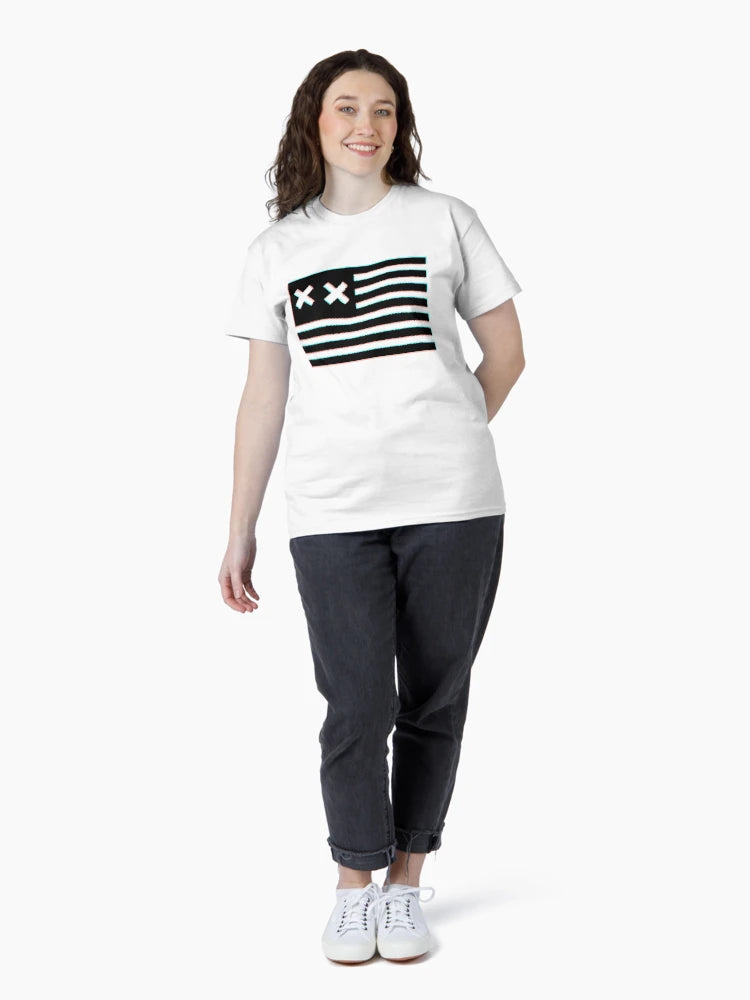 3d grandson double x flag