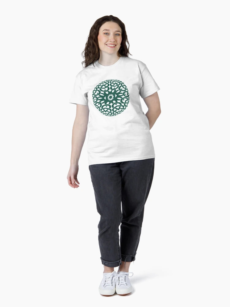 3D Celtic Sphere Design with Eye at the Center