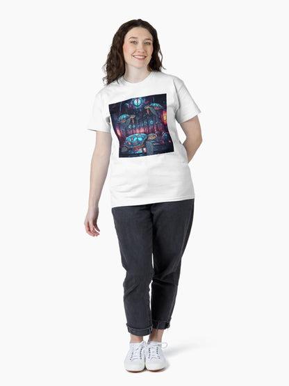 A.I. Psychedelic Fractal Sea Turtle 0003 FunFractals ChromaDepth 3D