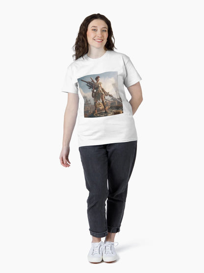 3D Character Game Battle warrior woman