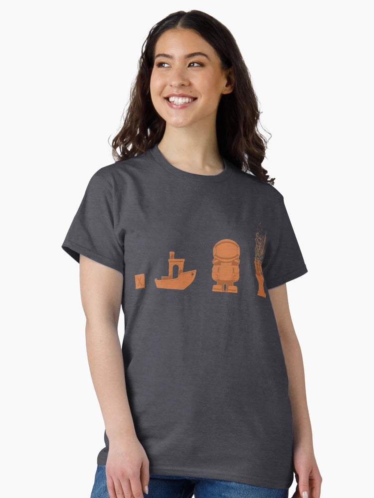 3D Printing Evolution (Orange)