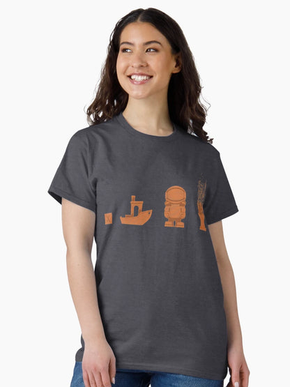 3D Printing Evolution (Orange)