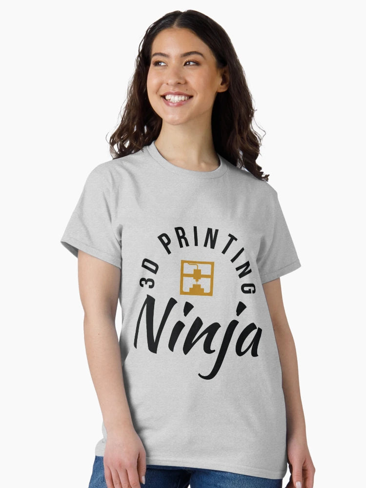 3D Printing Ninja - Funny 3D Printer Shirt