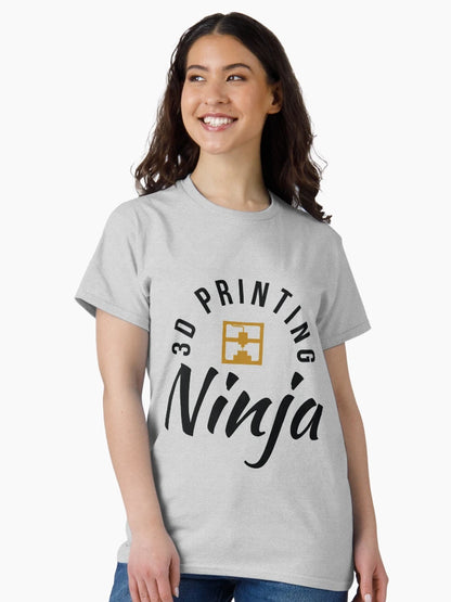 3D Printing Ninja - Funny 3D Printer Shirt