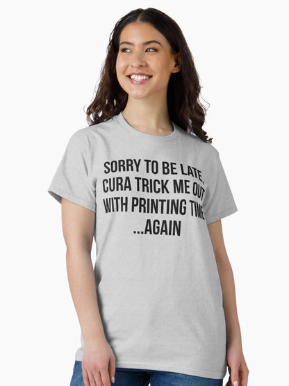 3D PRINTING SORRY TO BE LATE