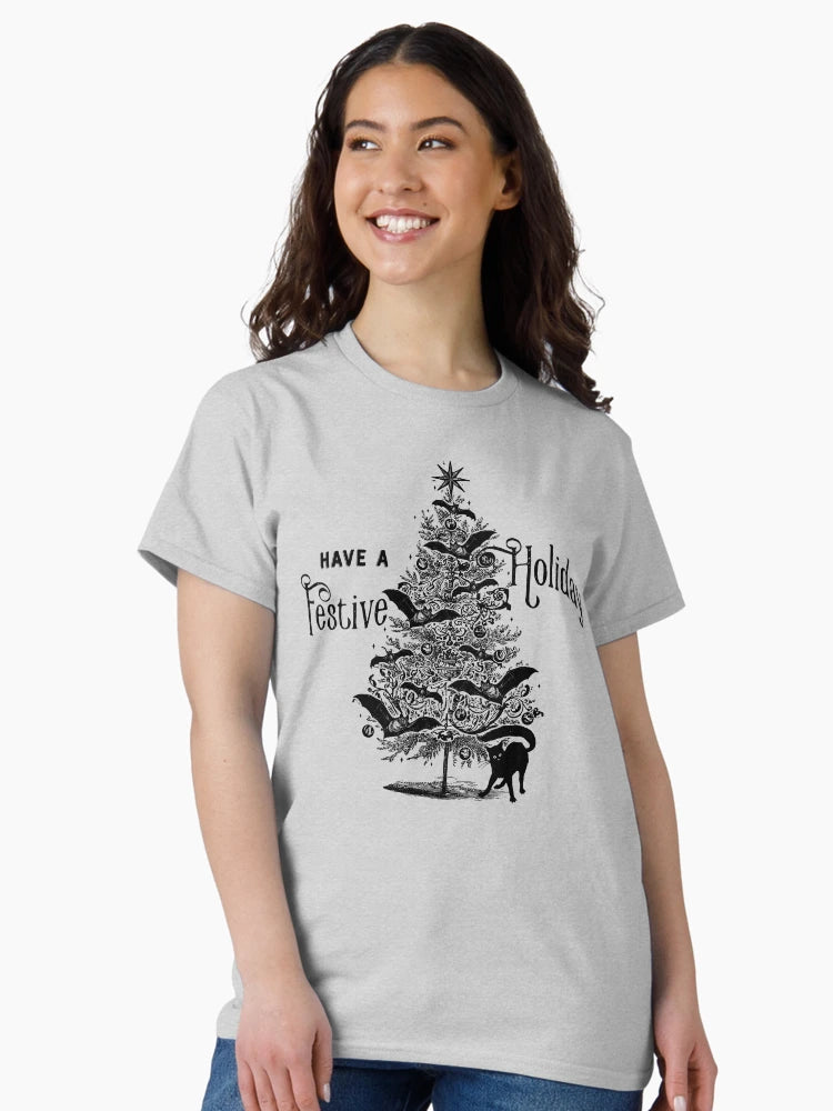 Festive Bats Christmas Tree