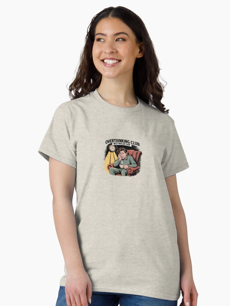 Overthinking Club – Funny Late Night Mental Health Design