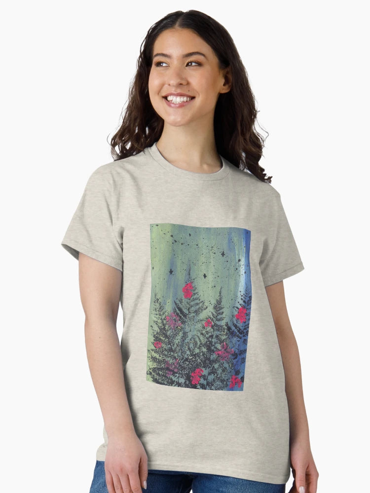 Abstract “bush” with flowers