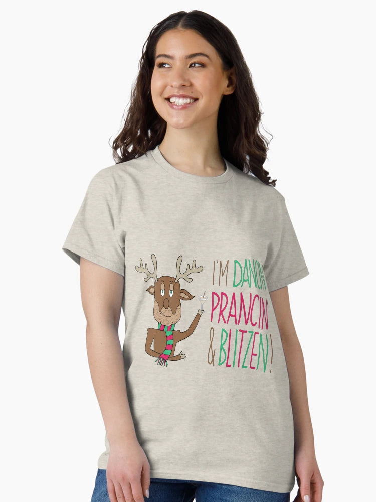 Eggnog Reindeer - I'm Dancin', Prancin' & Blitzen!