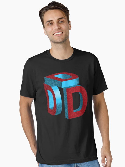 3 D's art graphic in 3D