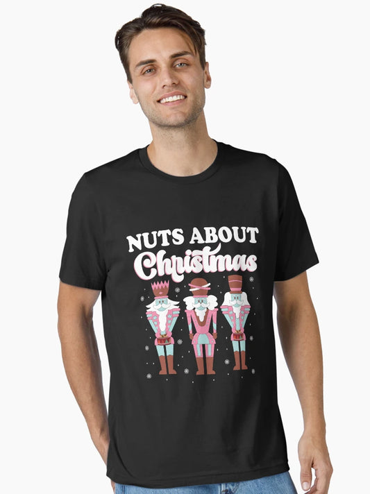 Groovy Cute Nuts About Christmas Funny Nutcracker