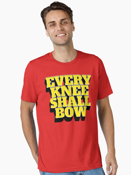 Every knee shall bow, BOLD 3d  BIBLE VERSE Philippians 2:10