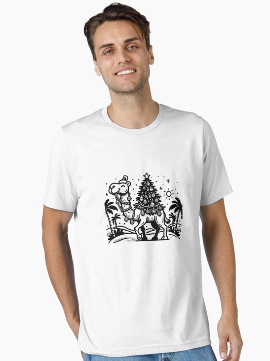 Festive Camel Caricature