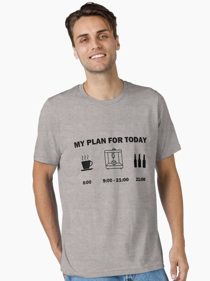 3D printer printing daily schedule beer hobby gift