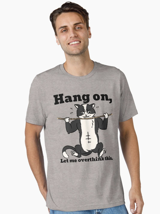 Hang On Let Me Overthink This Exercising Cat