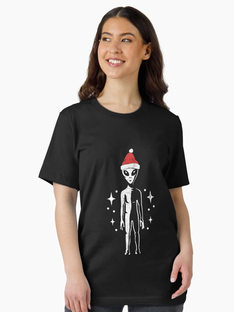Alien Santa Christmas Funny Xmas Kids Boys Men Gifts