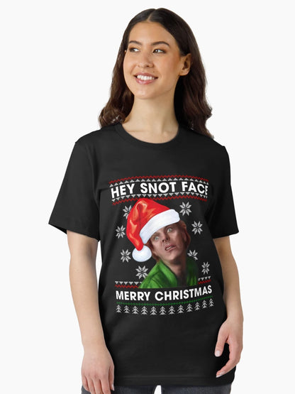 Drop Hey Snot Face Merry Christmas Dead-Fred Ugly Xmas