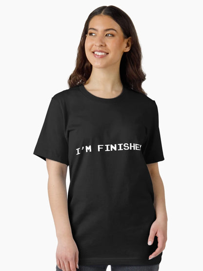 'I'm Finished' White