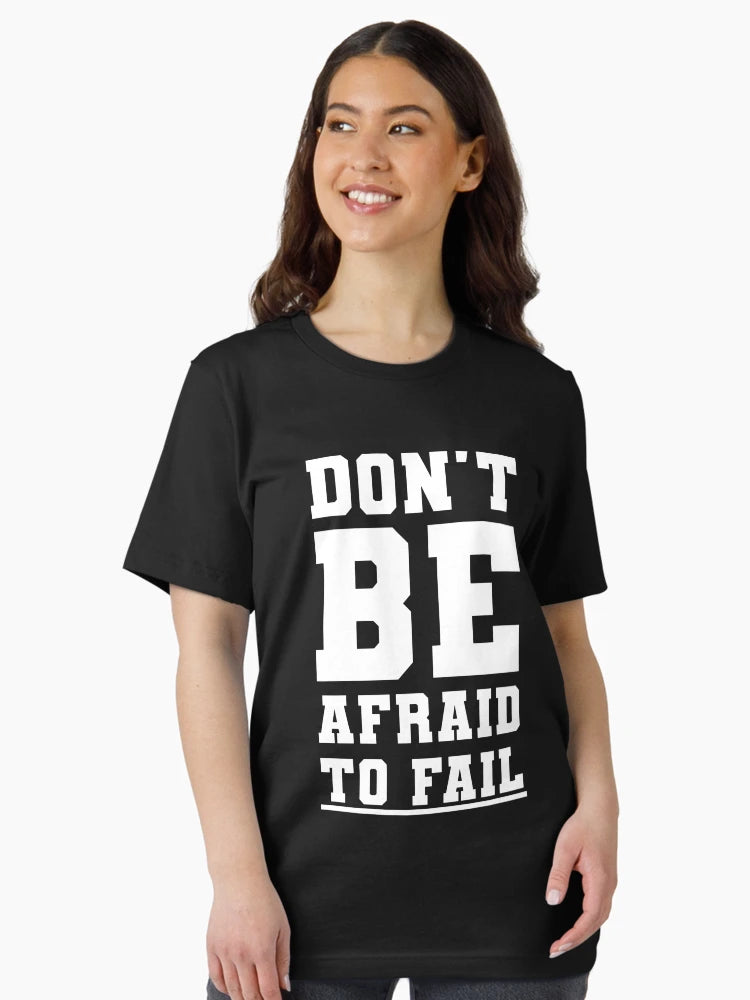 Don't be afraid to fail