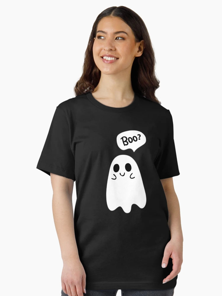 Adorable ghost boo halloween