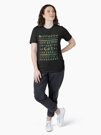 Don We Now Our Gay Apparel Lgbt Ugly Christmas Sweater Hol