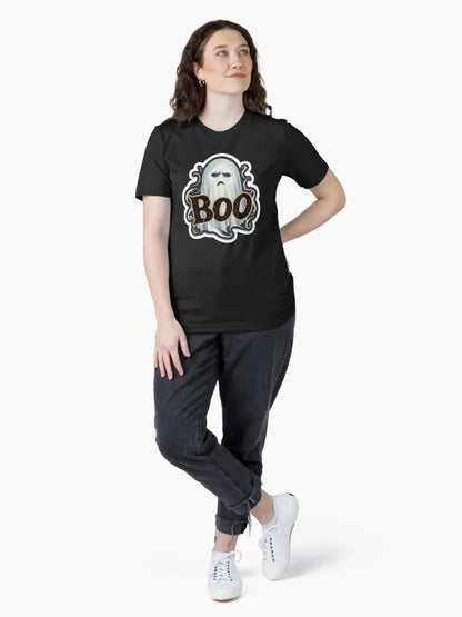 Ethereal Elegance: The Mildly Disapproving Ghost - T-shirt