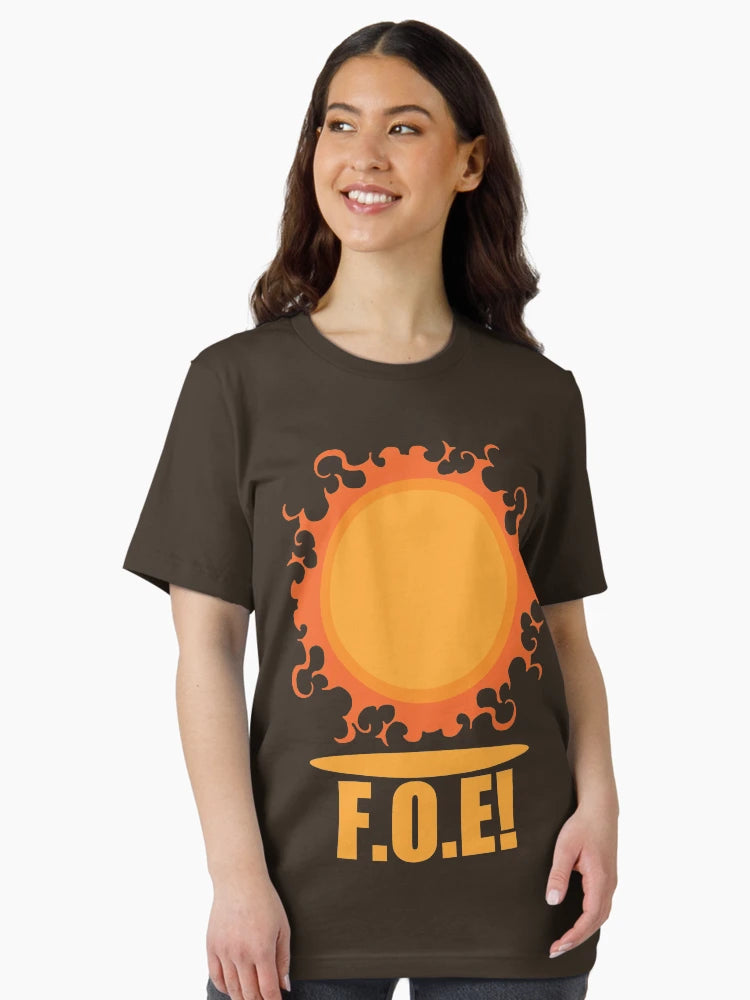 Even on a T-shirt...
