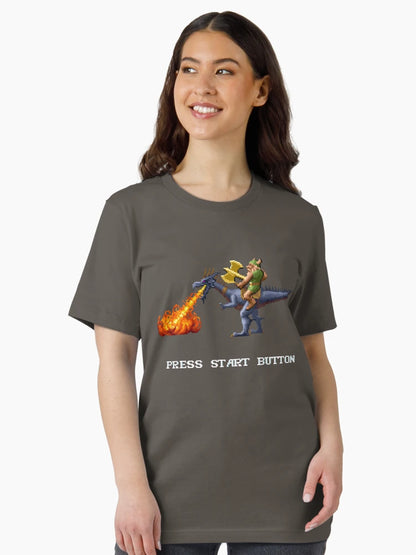 Golden Axe Pixel Style- Retro DOS game fan shirt #2