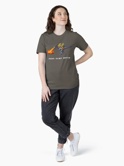 Golden Axe Pixel Style- Retro DOS game fan shirt #2