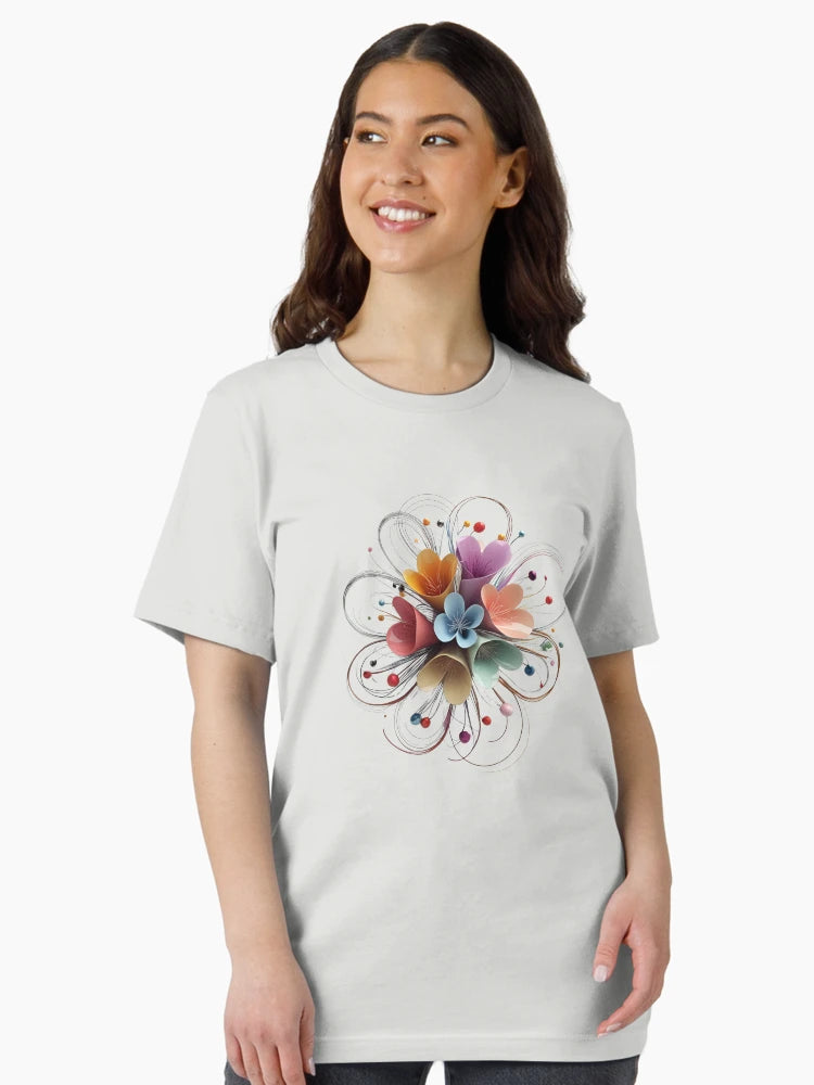 3Ddelicate rainbow bouquet